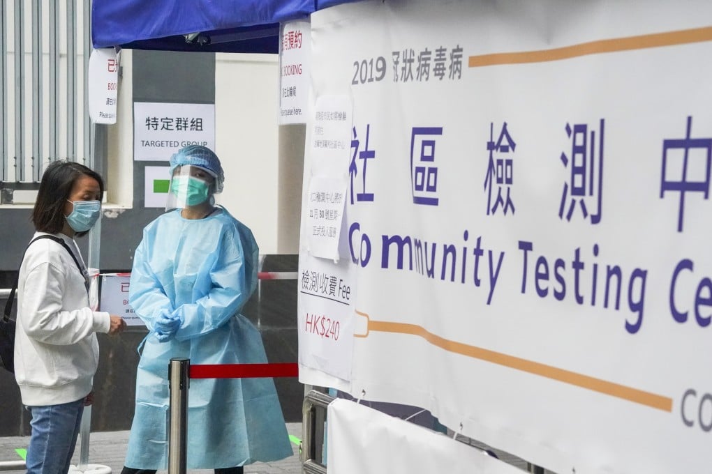 Slots for voluntary coronavirus testing have been filling up fast. Photo: Felix Wong