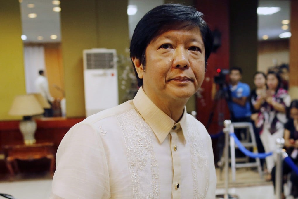 Former Filipino Senator Ferdinand ‘Bongbong’ Marcos Jnr. Photo: EPA