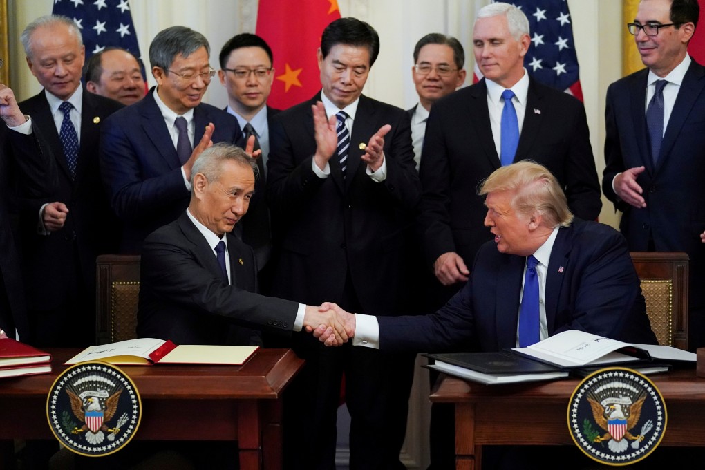 The US and China fought a trade war under president Donald Trump that continues to see tariffs applied on about US$335 billion of Chinese goods annually. Photo: Reuters