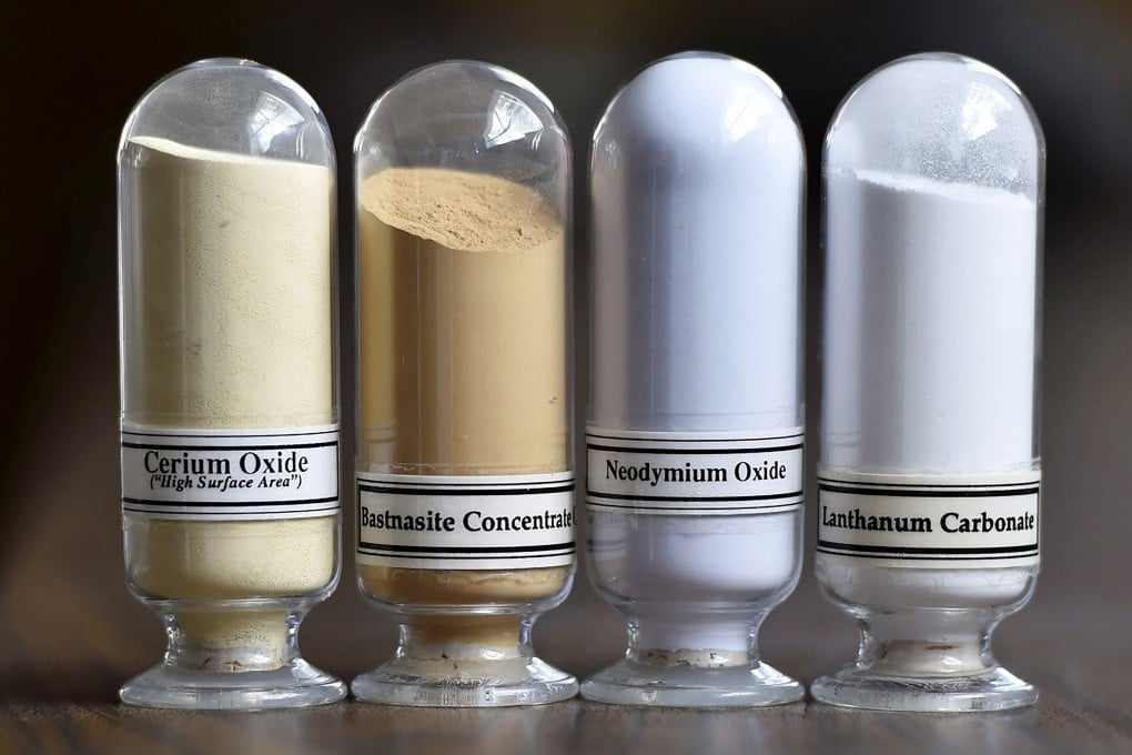 China dominates the global rare earth production, with the United States, Australia and Myanmar distant contenders. Photo: Reuters