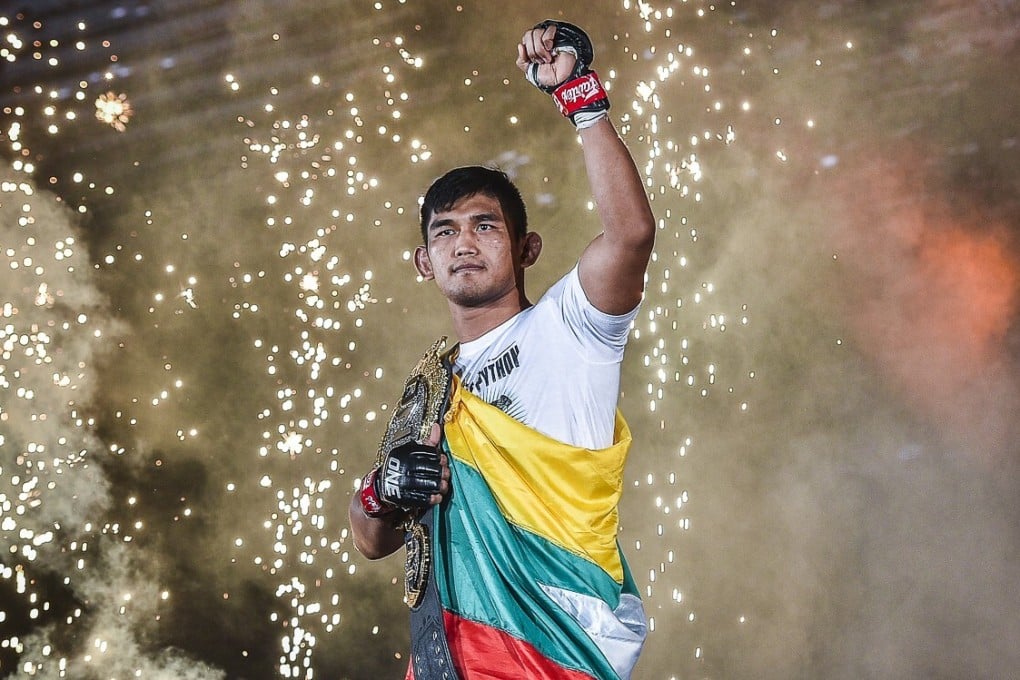 Aung La N Sang walks to the cage at ONE: Century in Tokyo, Japan. Photo: ONE Championship