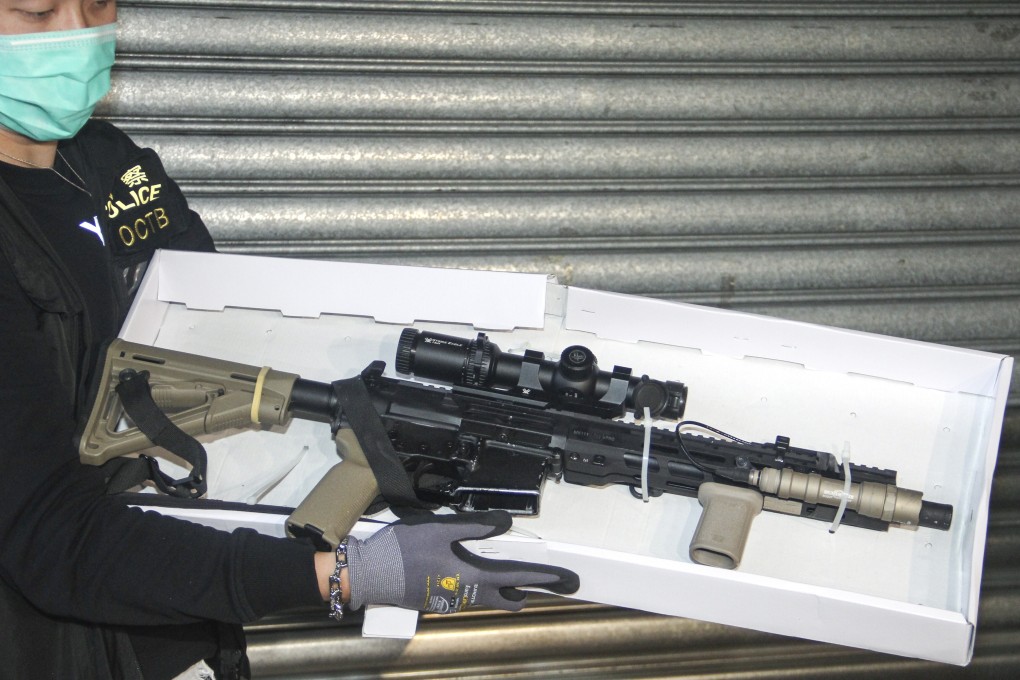 Authorities have proposed changes to the firearms law to prevent criminals from smuggling weapons into the city in separate parts and assembling them. Photo: Handout