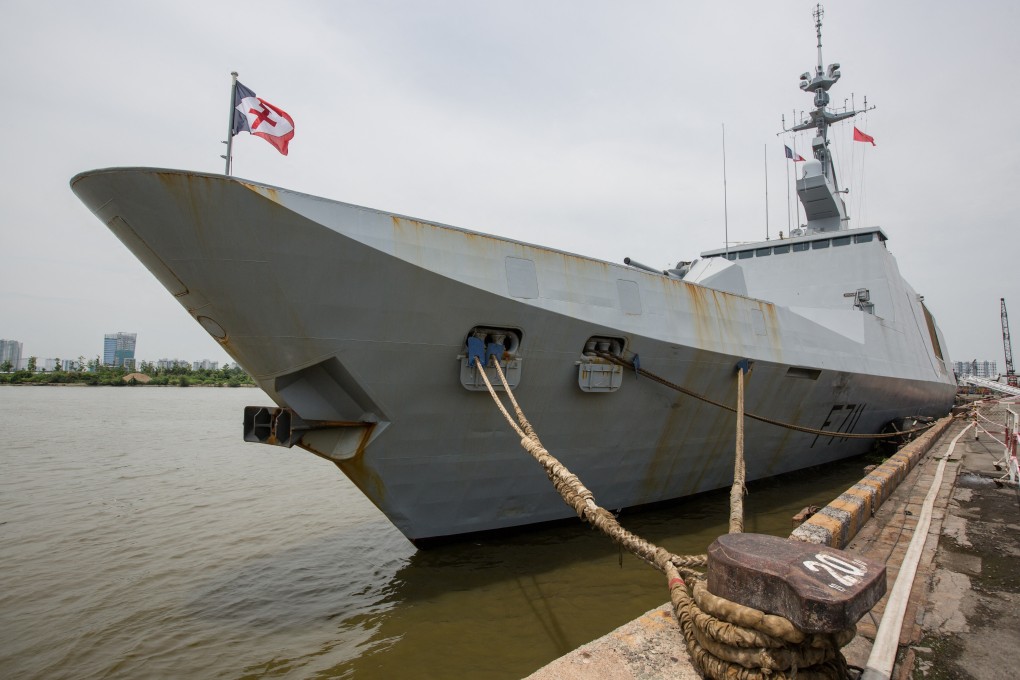 The French frigate Surcouf is travelling to Japan. Photo: AFP