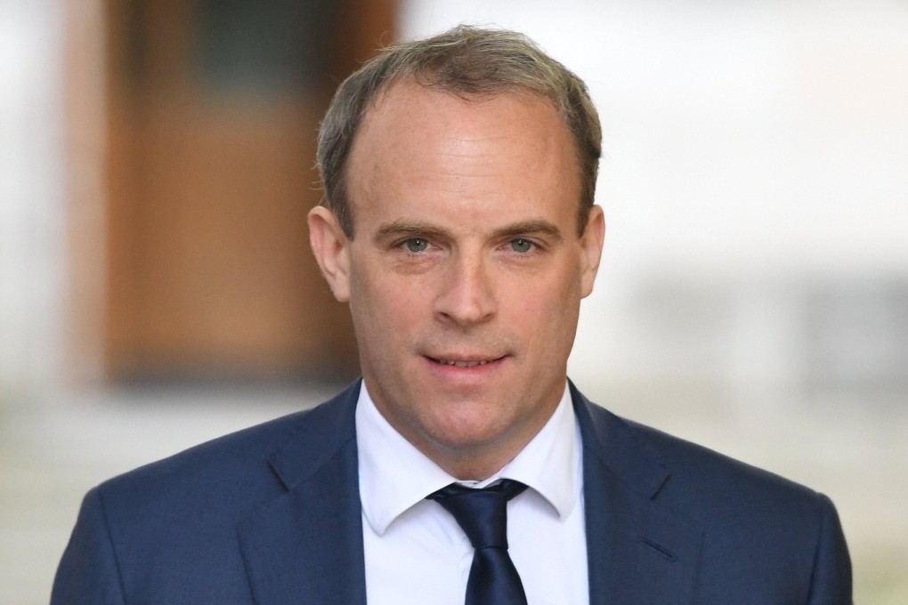 British Foreign Secretary Dominic Raab