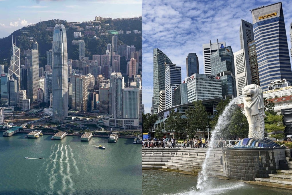Hong Kong and Singapore are discussing potentially reopening the postponed travel bubble. Photo: AFP