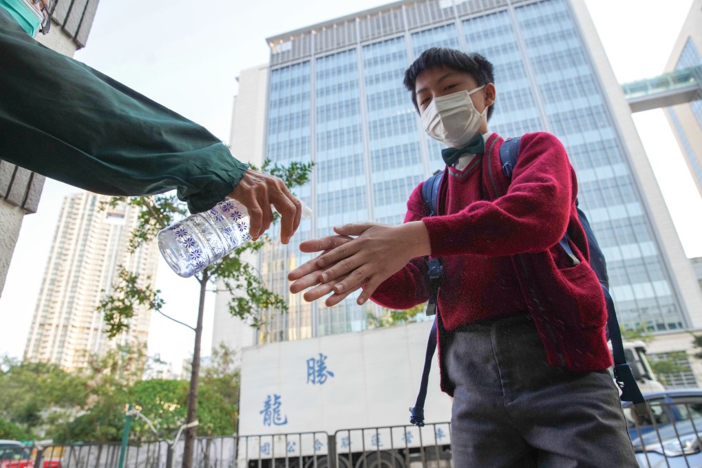 Pupils return for face-to-face classes in schools on Monday. Photo: Winson Wong