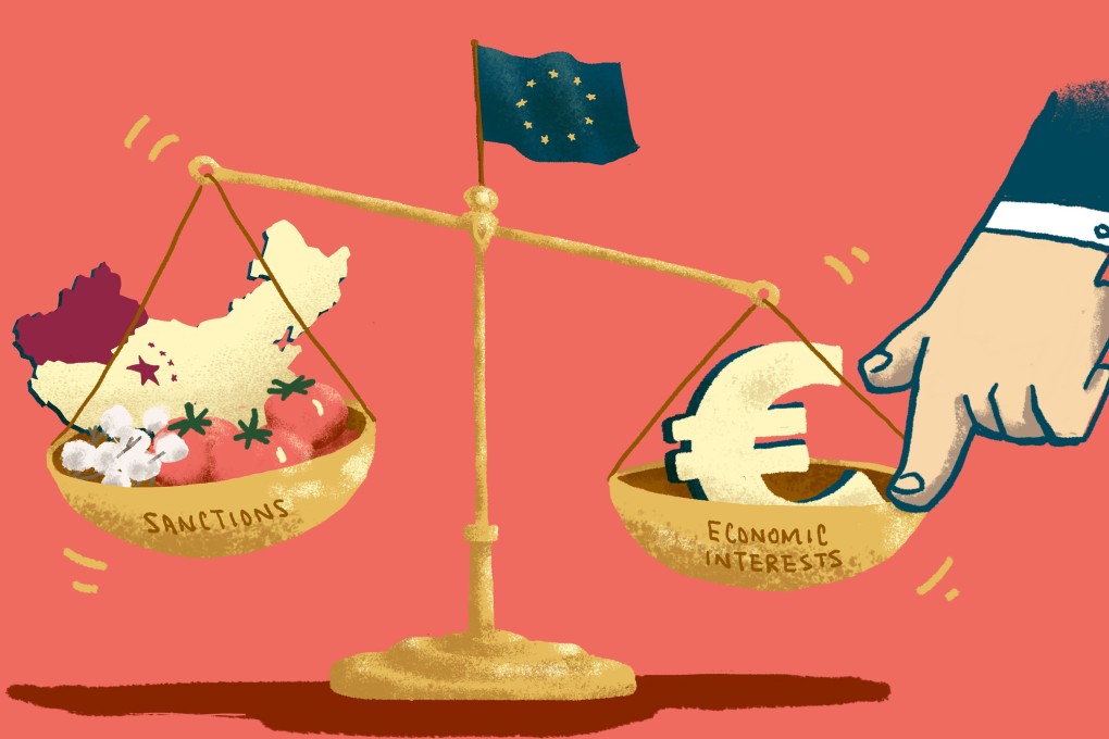 Tomato products from Xinjiang have been banned from the US over links to alleged rights abuses. Illustration: Perry Tse