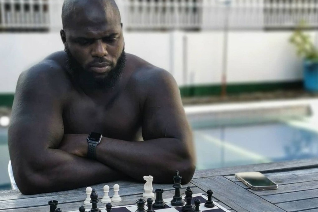 UFC heavyweight Jairzinho Rozenstruik playing another mind game away from the Octagon. Photo: Instagram