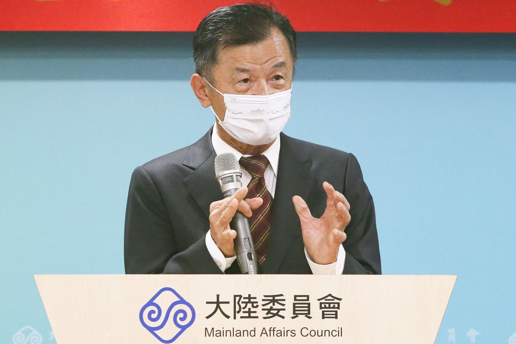 Chiu Tai-san said the Mainland Affairs Council was likely to “make preparations and assessments to map out new policies and strategies” on Beijing. Photo: CNA