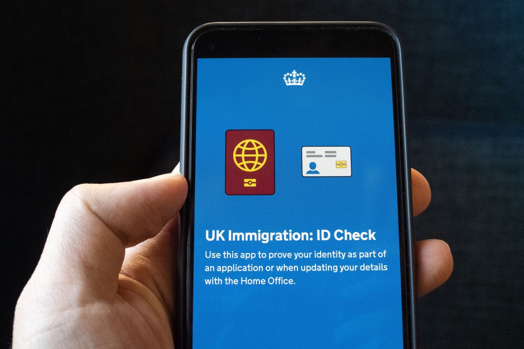 The “UK Immigration: ID Check” app allows Hongkongers to apply to for BN(O) visas entirely online. Photo: Nathan Tsui