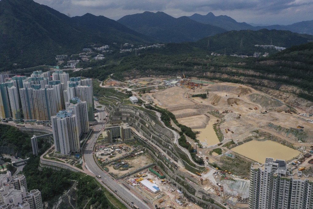 A general view of the Anderson Road quarry site in Kwun Tong, taken in June 2019. Photo: Martin Chan