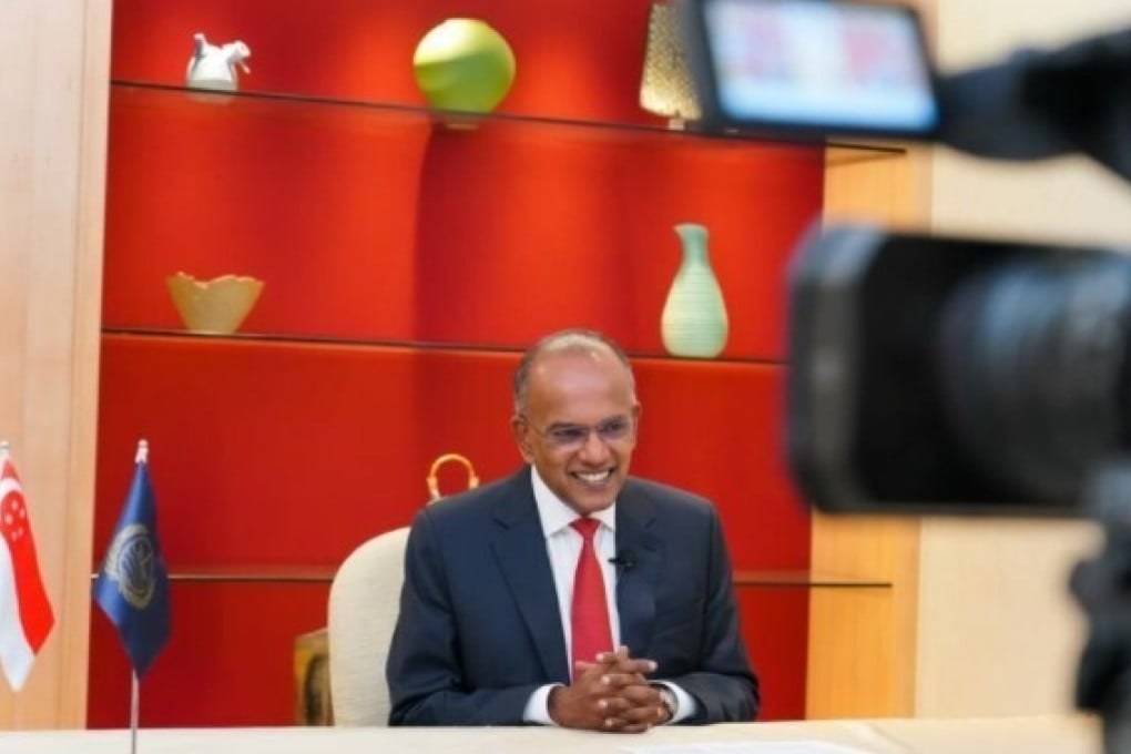 Singapore’s Law and Home Affairs Minister K Shanmugam. Photo: Handout