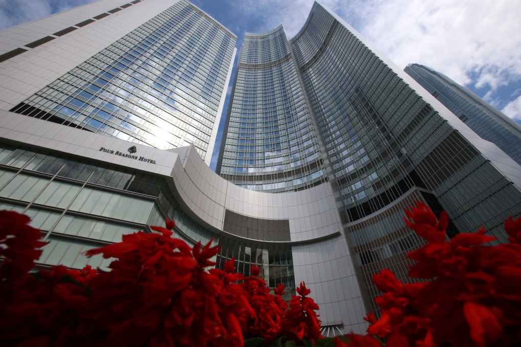 Exterior of Four Seasons Hotel in Central. Photo: David Wong