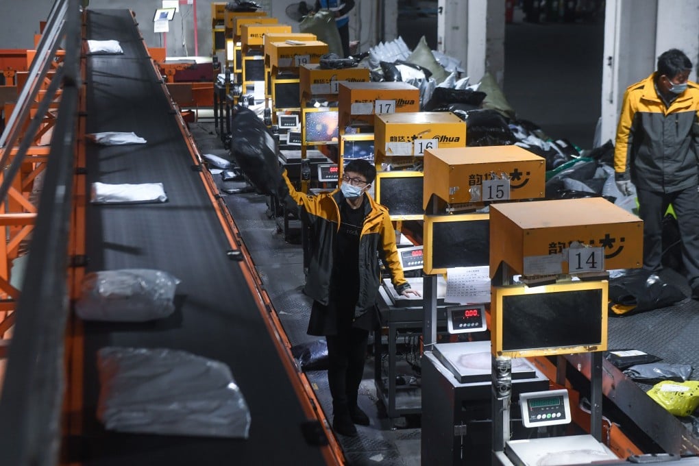 China’s economy grew by 2.3 per cent in 2020. Photo: Xinhua