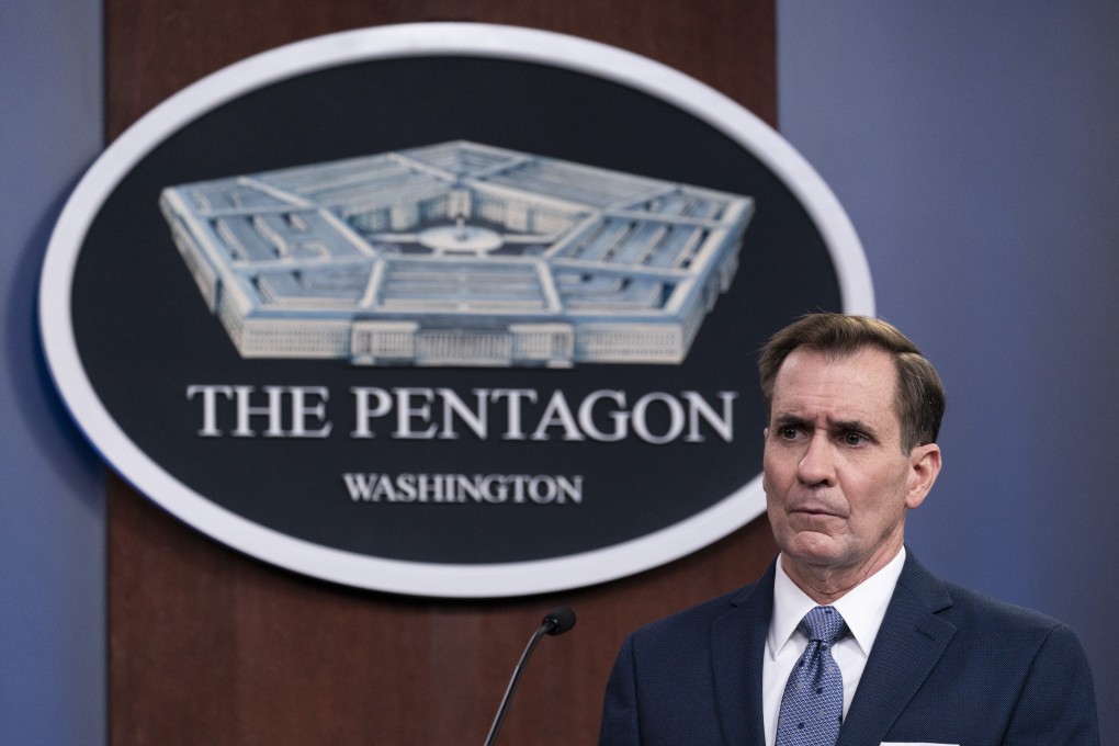 Pentagon spokesman John Kirby. Photo: AP