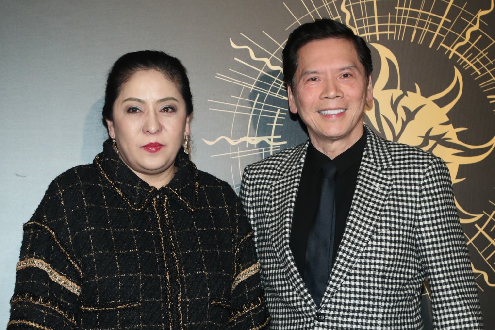 Film producer Charles Heung Wah-Keung and wife Tiffany Chen are pictured in 2017. Photo: Visual China Group via Getty Images
