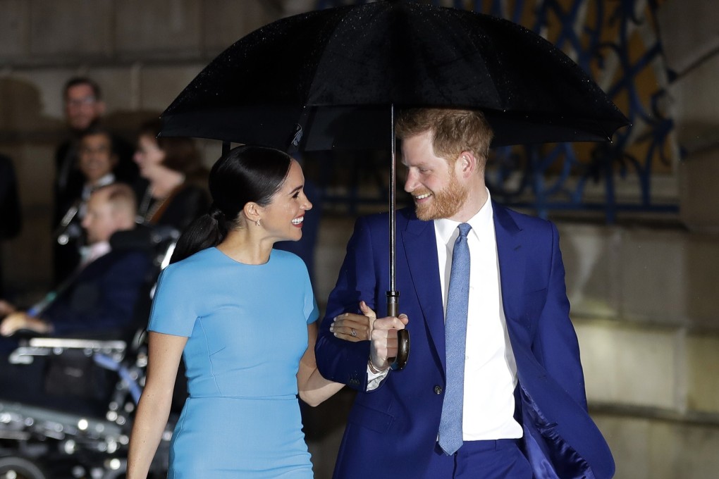 Britain’s Prince Harry and Meghan in London. File photo: AP