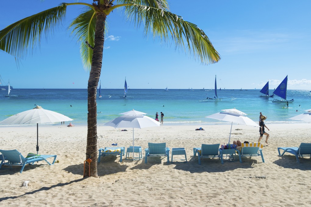 The Philippine island of Boracay and other tourist resorts are welcoming more domestic travellers due to international coronavirus travel restrictions. Photo: Shutterstock