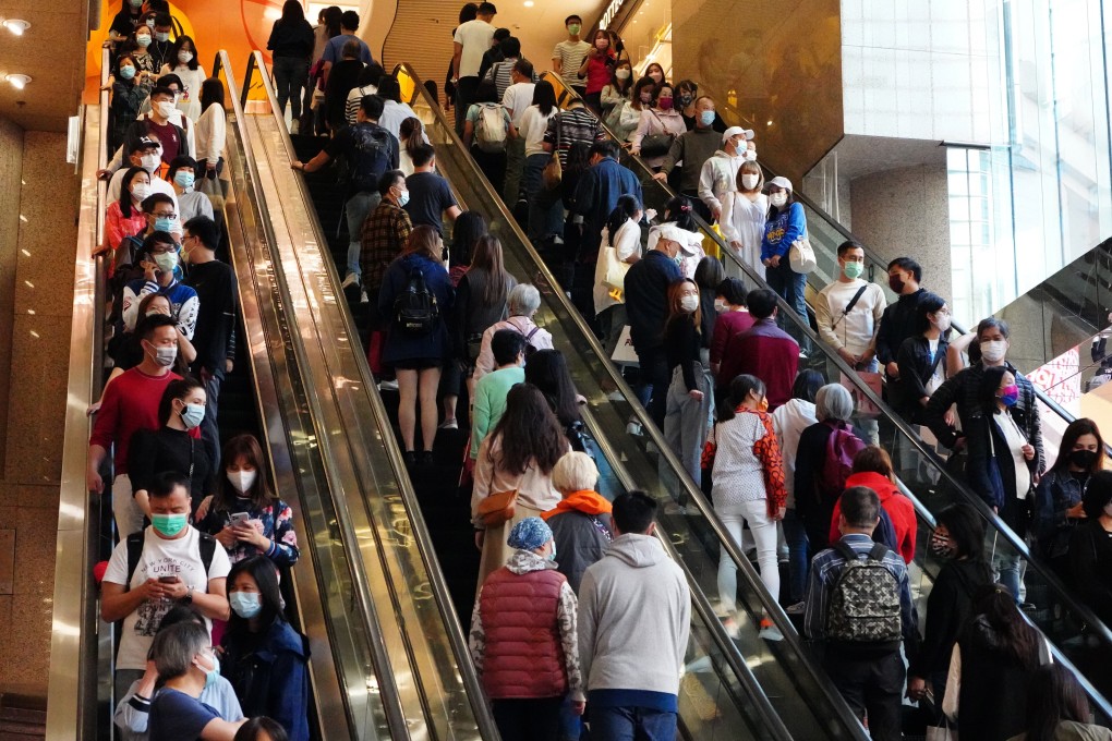 Times Square, Causeway Bay, one of Hong Kong’s most popular shopping zones. Photo: Robert Ng
