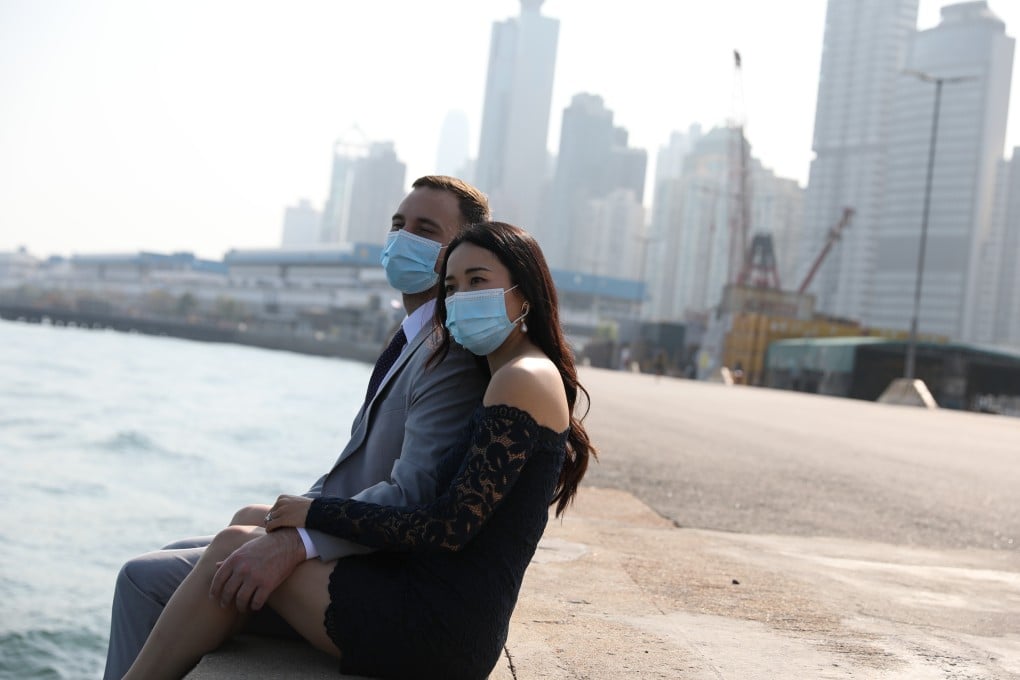 Newly weds Ryan Marler and Eki Lau hope to celebrate their wedding in November this year. Photo: Nora Tam