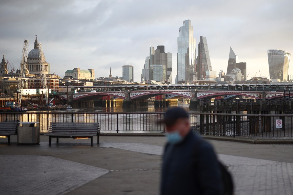 The office building is in the City of London financial district. Photo: Reuters