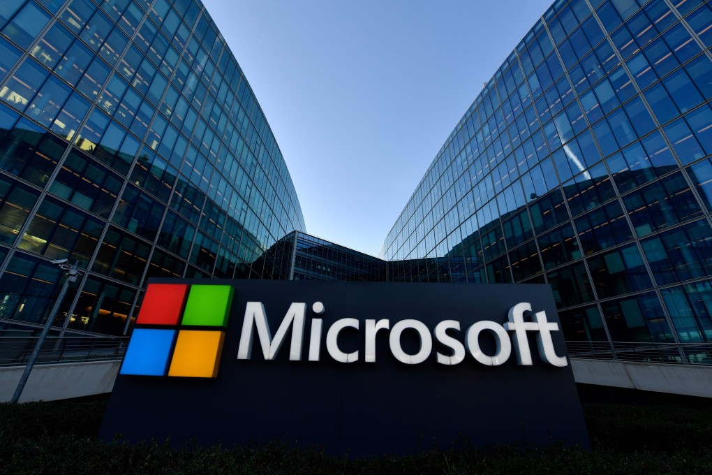The French headquarters of Microsoft is pictured in Issy-Les-Moulineaux, a Paris suburb on March 6, 2018. Photo: AFP