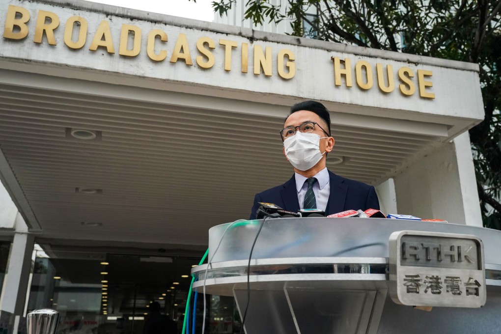 Patrick Li started in his new post on Monday. Photo: Felix Wong