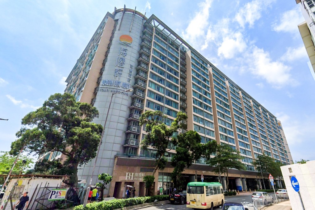 The Horizon Suite Hotel in Ma On Shan. Photo: Google Map