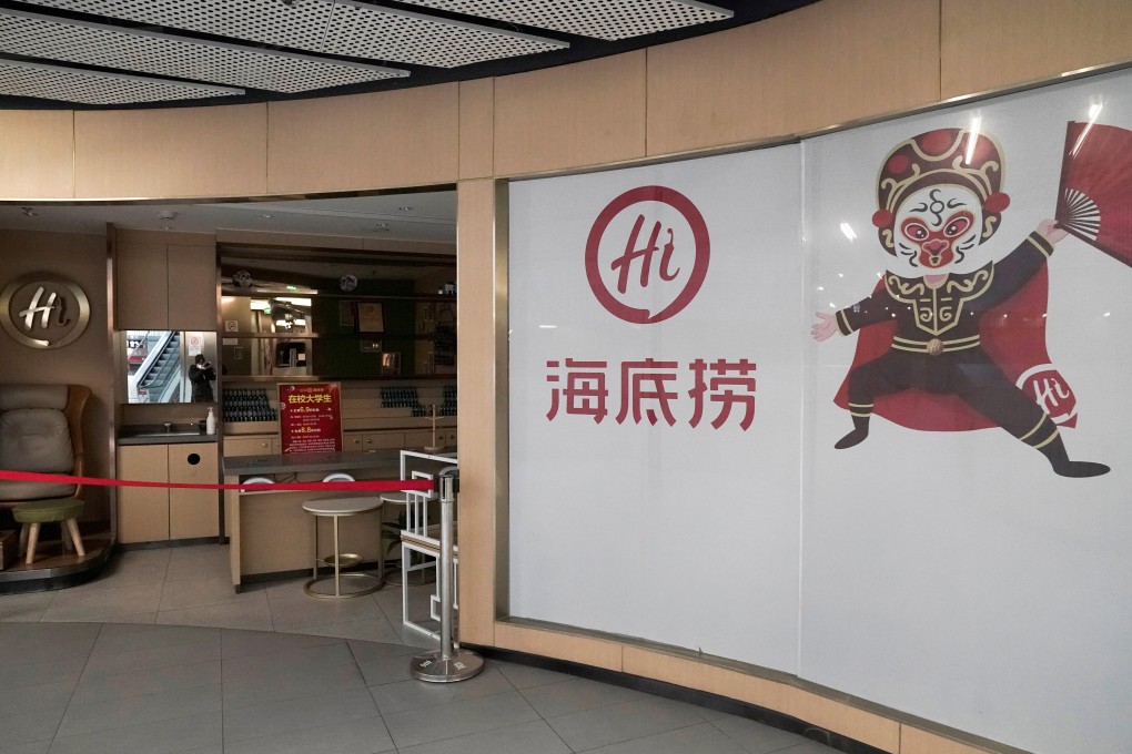 A Haidilao hotpot restaurant in Beijing, when it was closed in February 2020, on safety concerns following the outbreak of the new coronavirus. Photo: Reuters
