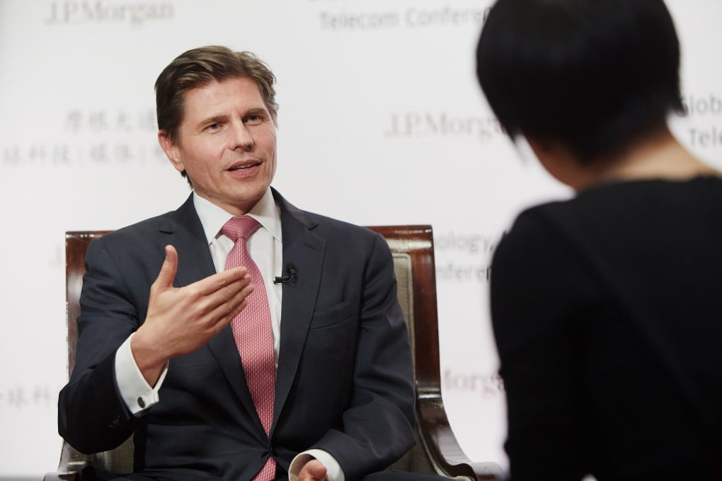 Nicolas Aguzin, the incoming CEO of Hong Kong’s stock exchange operator, in a 2017 interview. Photo: Handout