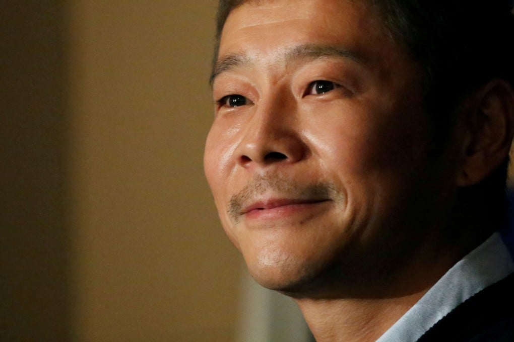 Japanese billionaire Yusaku Maezawa, founder of online fashion retailer Zozo, was chosen as the first private passenger by SpaceX and is seeking more people to join the trip. Photo: Reuters