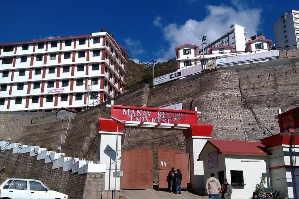 Manav Bharti University campus in Solan, India's Himachal Pradesh state. Photo: Facebook
