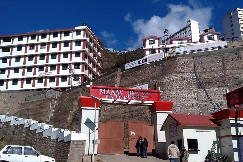 Manav Bharti University campus in Solan, India's Himachal Pradesh state. Photo: Facebook