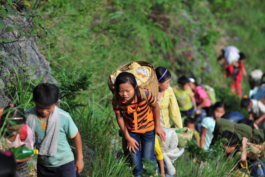 China currently has 710 million people earning a monthly income of less than 2,000 yuan (US$309). Photo: Xinhua