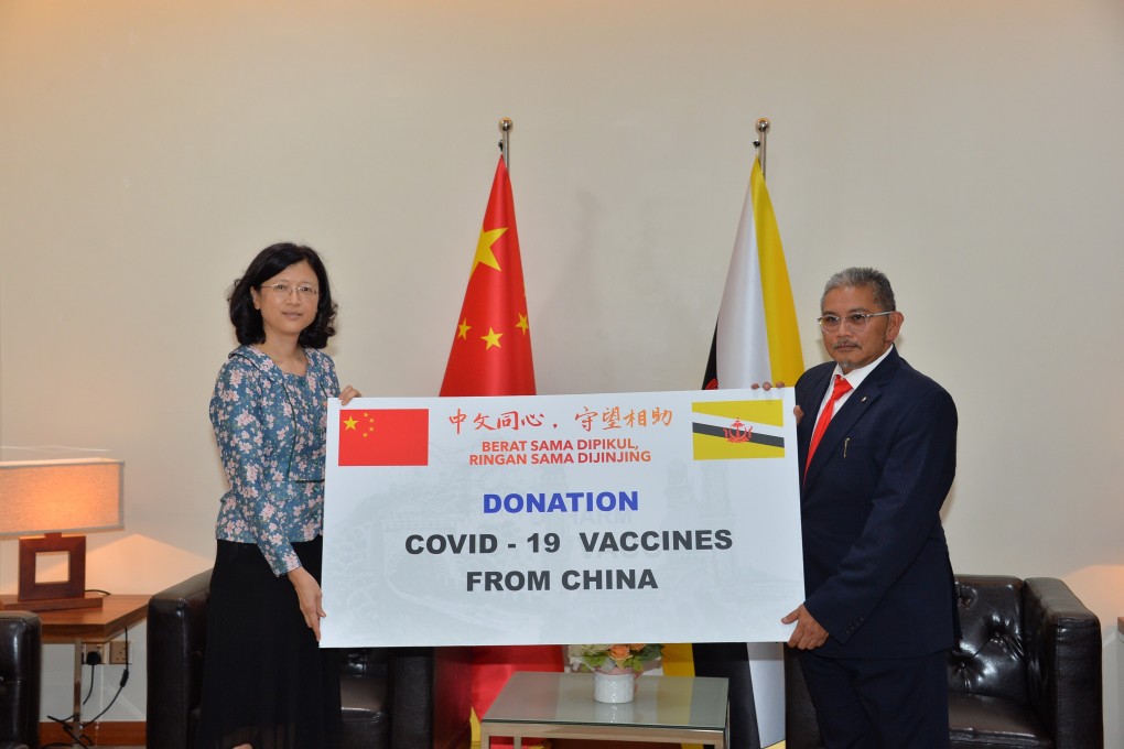 Brunei has been among the recipients of the more than half a billion Chinese vaccine doses pledged to governments overseas. Photo: Xinhua