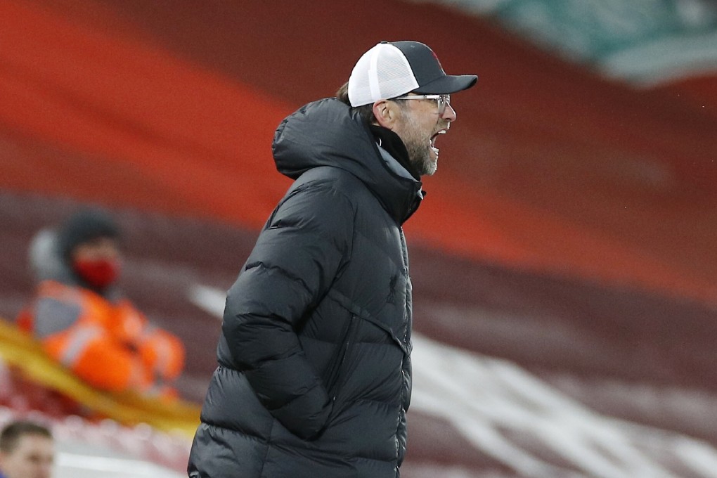 Jurgen Klopp’s team suffered a fifth league defeat in their last six games. Photo: AP