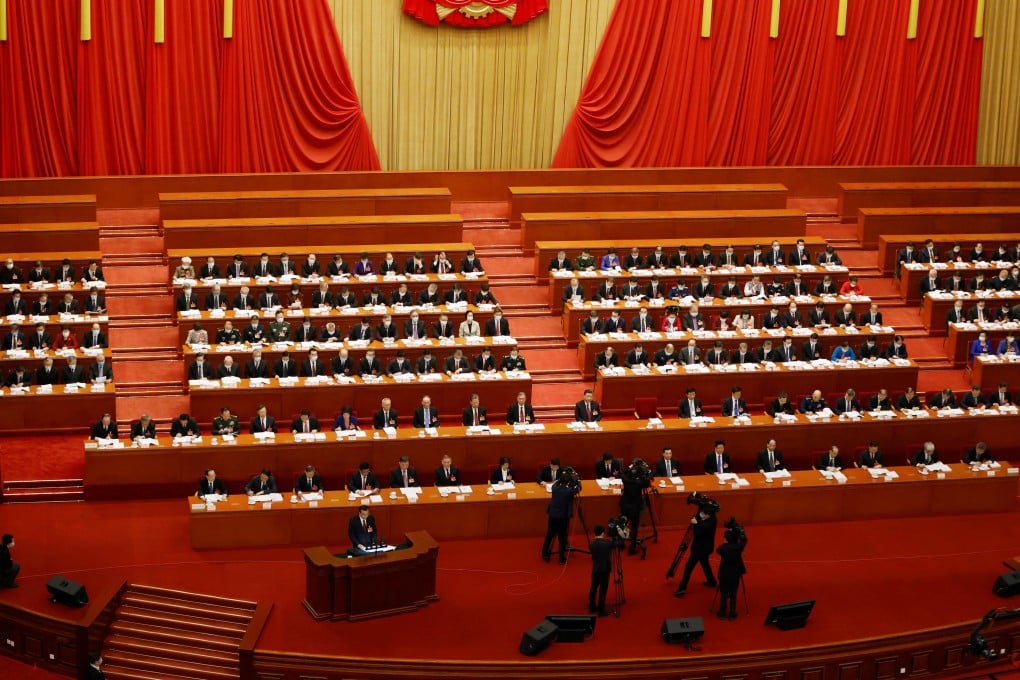 Chinese Premier Li Keqiang delivered the government work report to the National People’s Congress in Beijing on Friday. Photo: Reuters