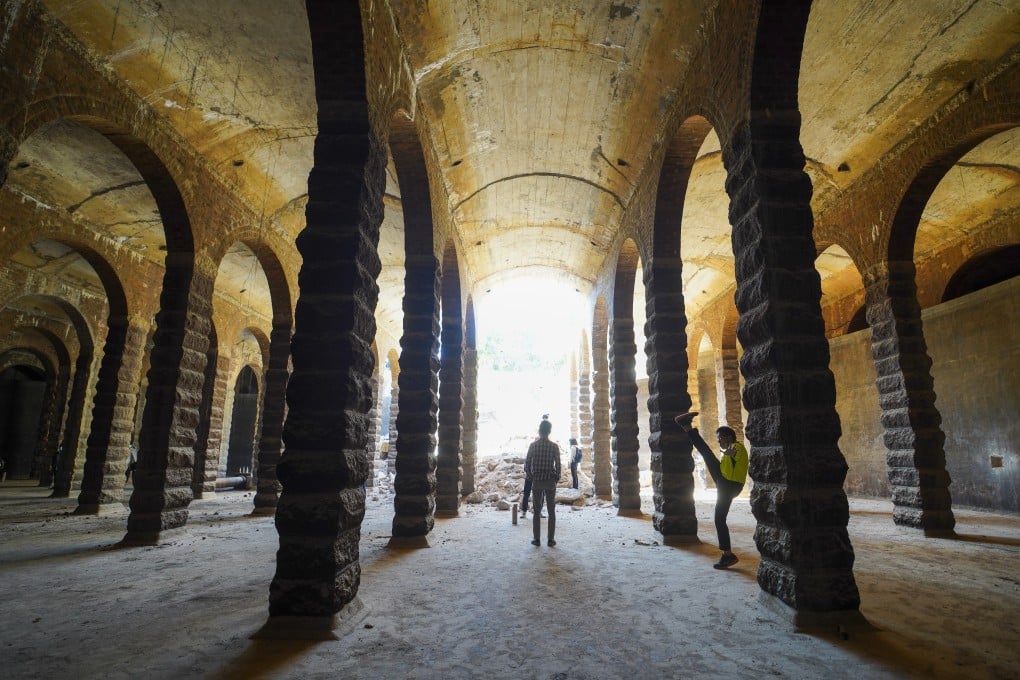 The service reservoir in Shek Kip Mei’s Bishop Hill. Photo: Winson Wong