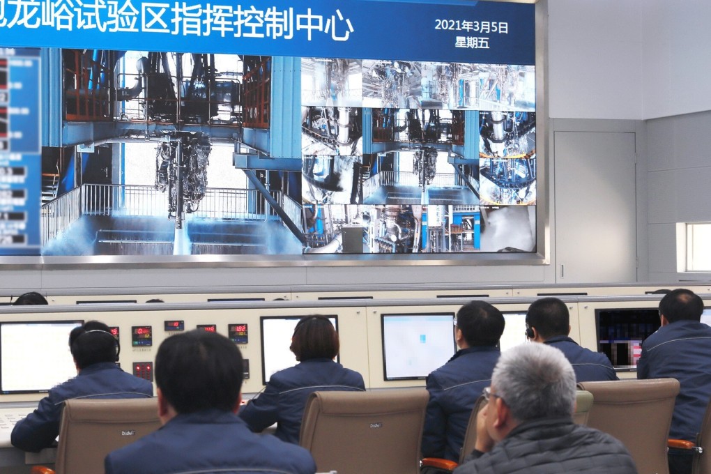 The 500-tonne-thrust liquid oxygen and kerosene engine is designed for the next generation carrier rocket Long March 9 (CZ-9), which is expected to make its first flight in 2030. Photo: Handout