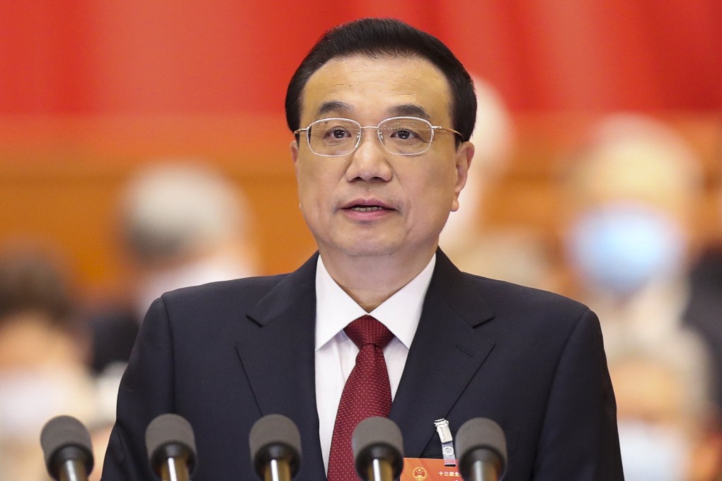 Chinese Premier Li Keqiang is projecting the defence budget will have its sixth consecutive annual single-digit increase. Photo: Xinhua