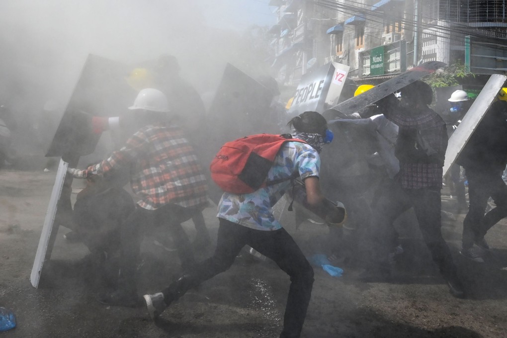 Myanmar has been riven by clashes between protesters and security forces. Photo: AFP