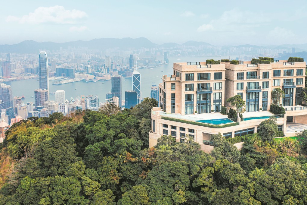 There are seven homes at 11 Plantation Road, each measuring 6,000 to 10,000 sq ft, with commanding views of the mountains and Victoria Harbour. Photo: Handout