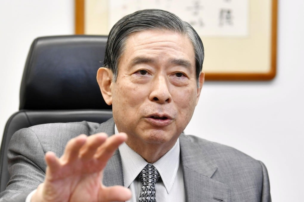 Yoshitaka Kitao, CEO of Japanese financial services group SBI Holdings. Photo: Kyodo