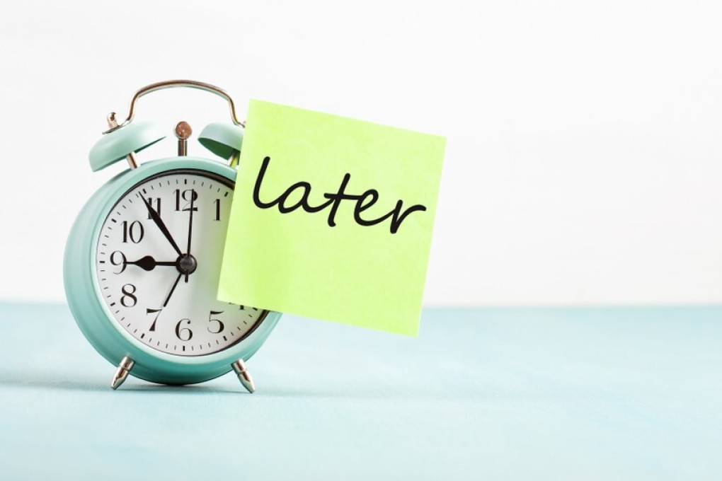 I have been trying not to procrastinate, writes Alex Lo. Photo: Shutterstock