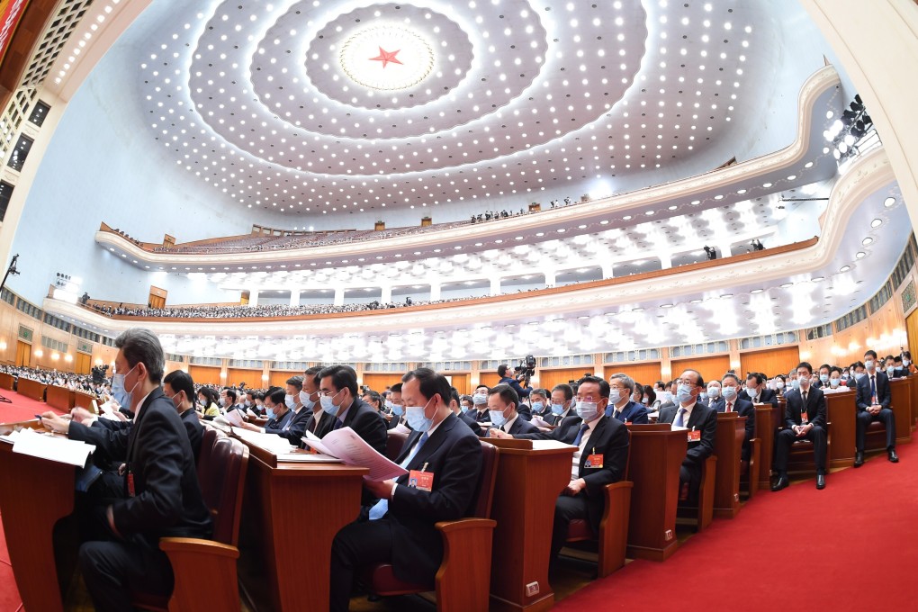 China’s annual legislative sessions are under way in Beijing. Photo: Xinhua