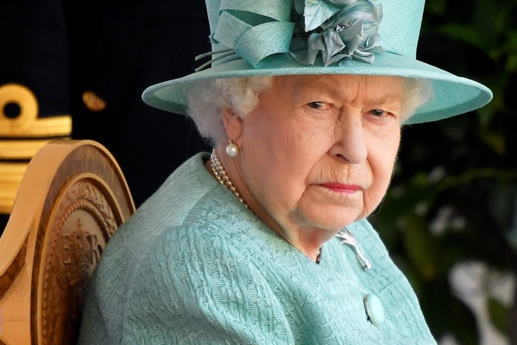 Britain’s Queen Elizabeth attends a ceremony to mark her official birthday at Windsor Castle in June 2020. Photo: Reuters