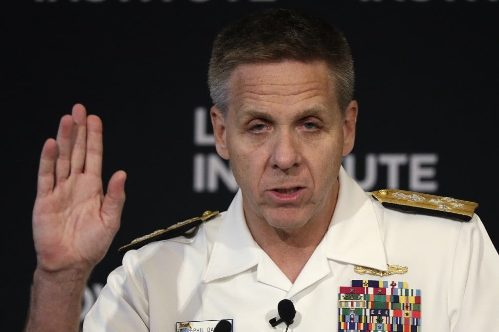 Admiral Philip Davidson leads the US Indo-Pacific Command. Photo: AP