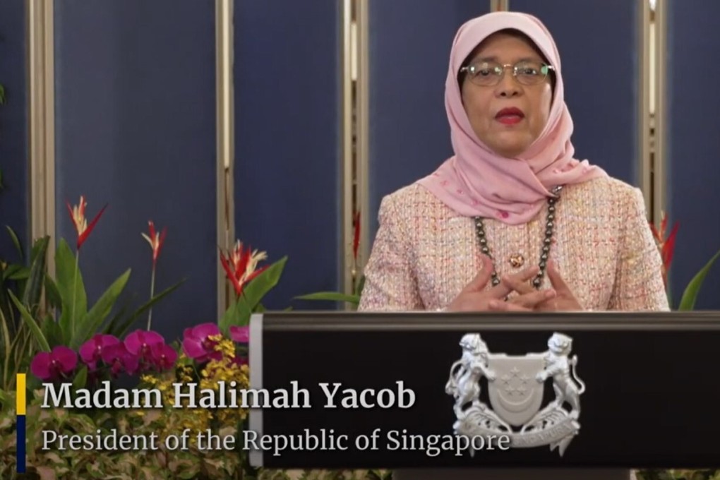 Singapore President Halimah Yacob said countries should prioritise gender equality in their policymaking. Photo: SCMP