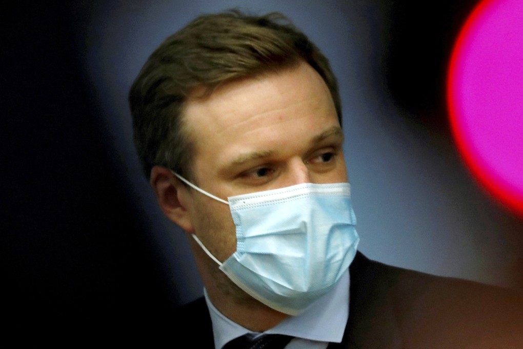 Lithuanian Foreign Minister Gabrielius Landsbergis said his country gets “almost no benefits” from being in the “17+1” trade group with China. Photo: EPA-EFE