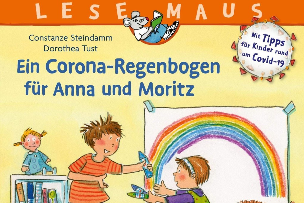 The children’s picture book which included a reference to the Covid-19 originating in China. Photo: Handout